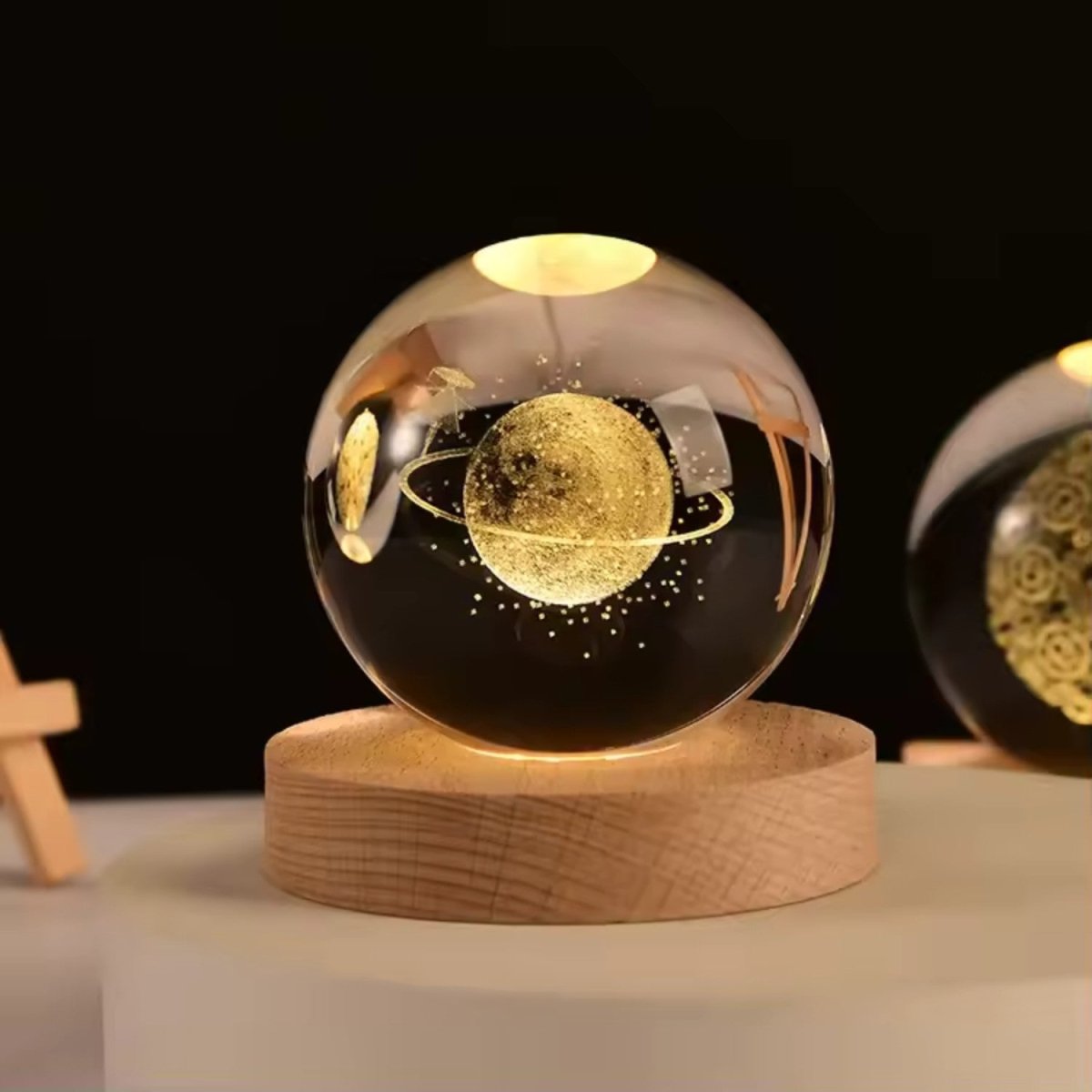 3D Crystal Universe Night Lamp - Bedside Lamp - Wild Eye Vision