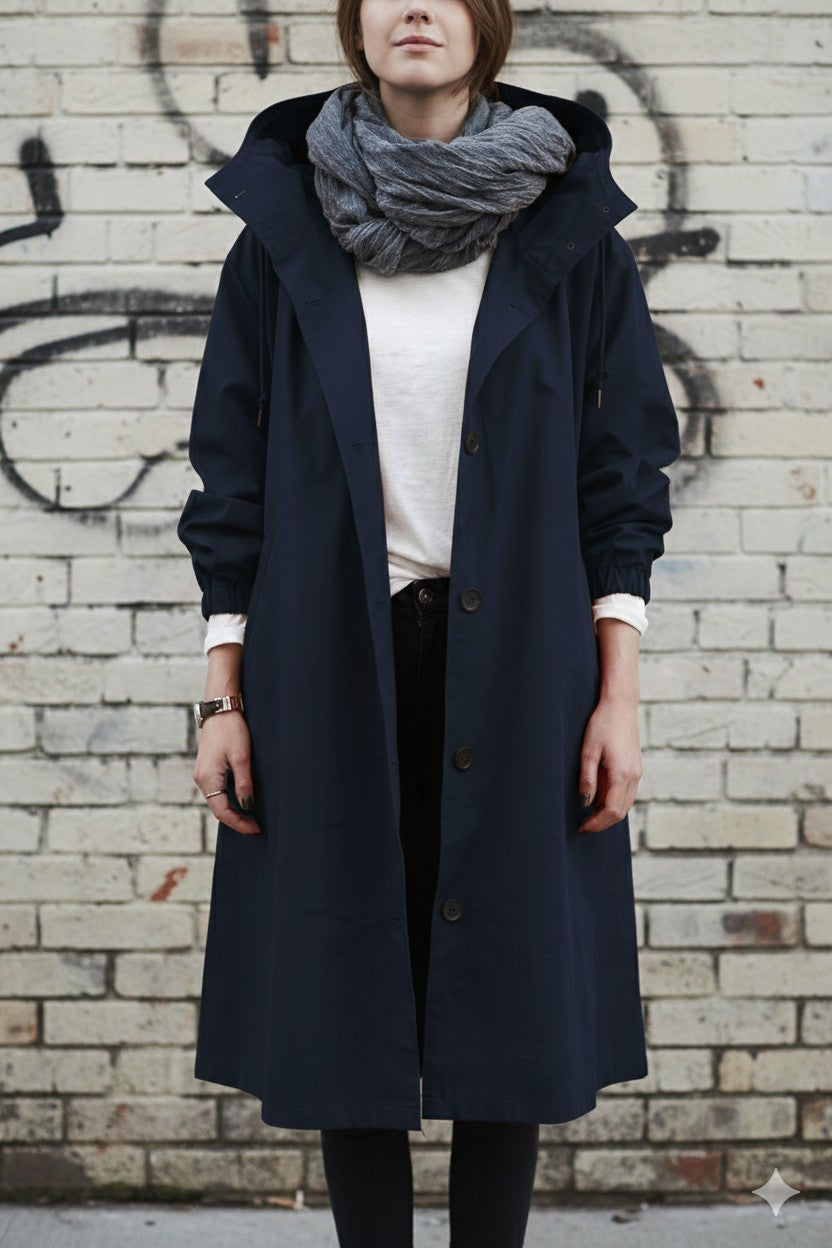 Women’s Hooded Trench Coat