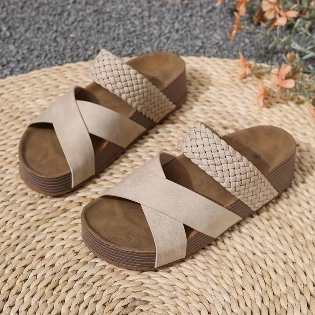 Braided Strap Comfort Sandals - Orthopedic Sandals - Wild Eye Vision