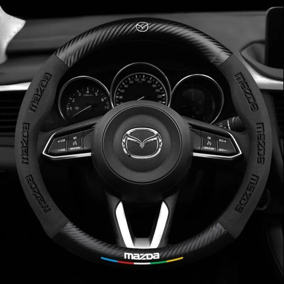 Breathable Anti - Slip Steering Wheel Cover for Comfort - Steering Wheel Cover - Wild Eye Vision