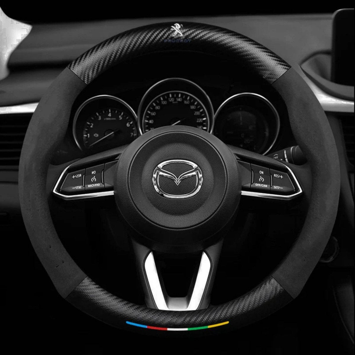 Breathable Anti - Slip Steering Wheel Cover for Comfort - Steering Wheel Cover - Wild Eye Vision