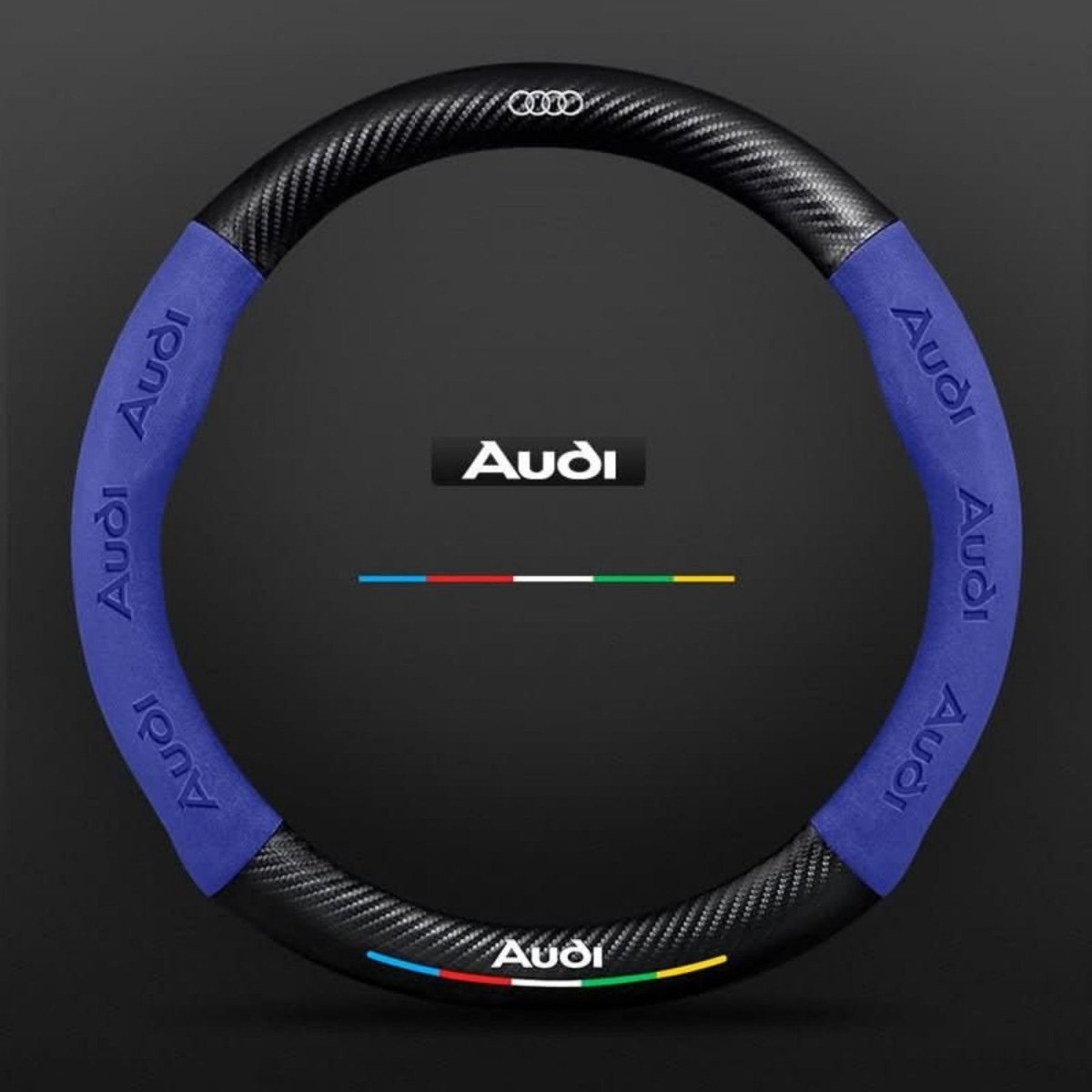 Breathable Anti - Slip Steering Wheel Cover for Comfort - Steering Wheel Cover - Wild Eye Vision