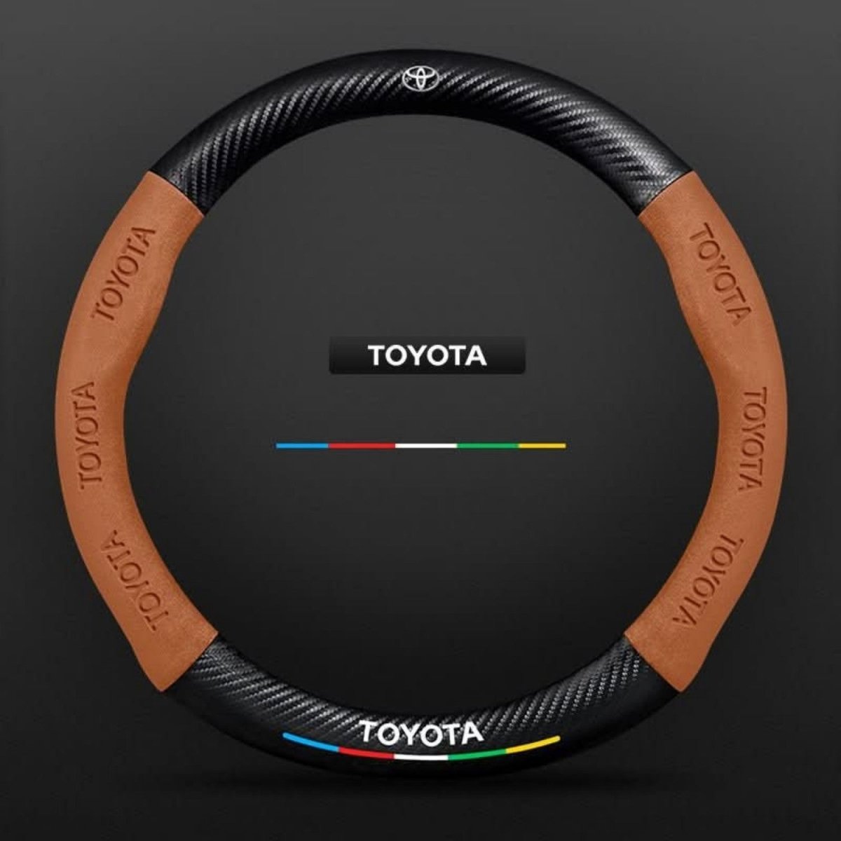 Breathable Anti - Slip Steering Wheel Cover for Comfort - Steering Wheel Cover - Wild Eye Vision
