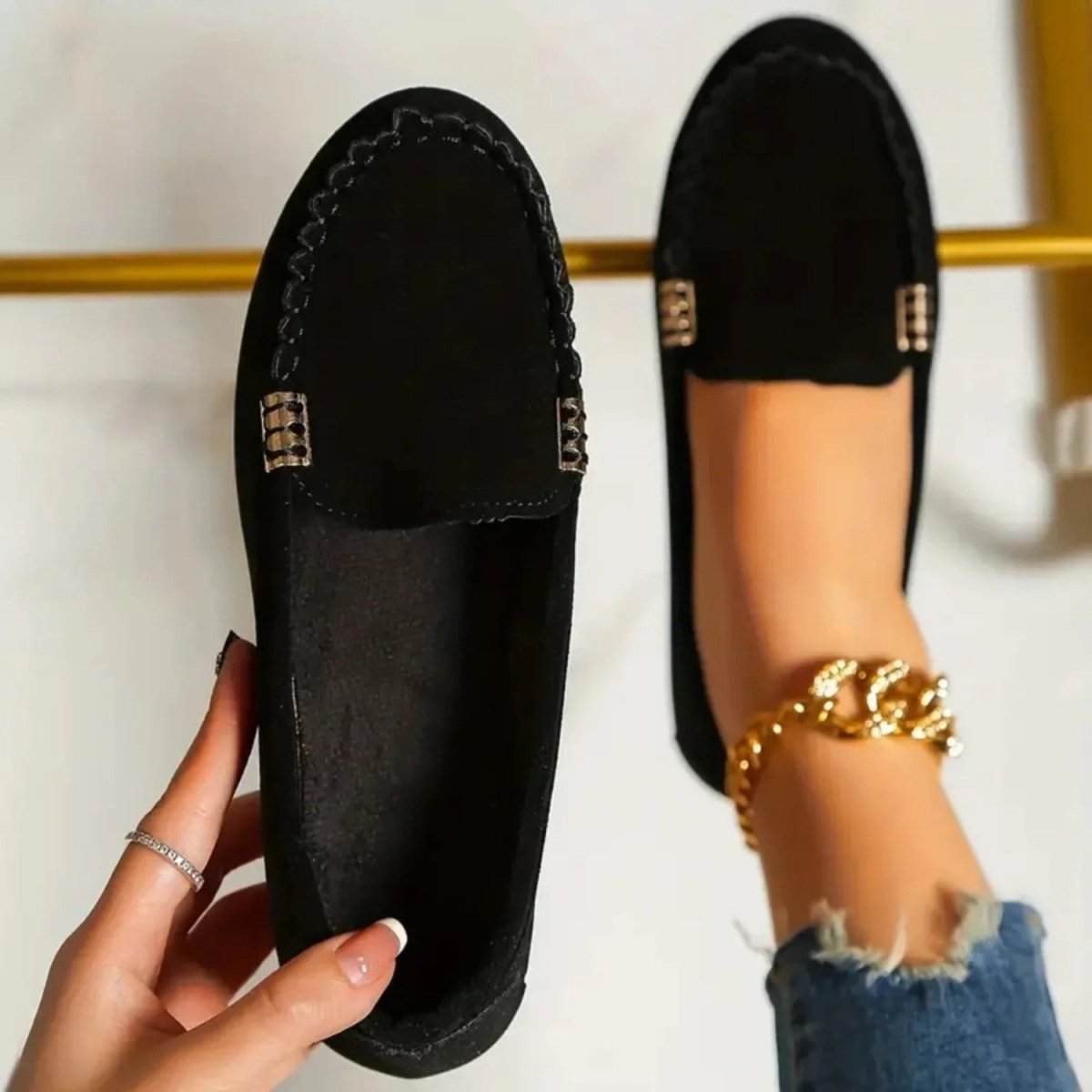 Casual Comfort Slip On Loafers - Orthopedic Slippers - Wild Eye Vision