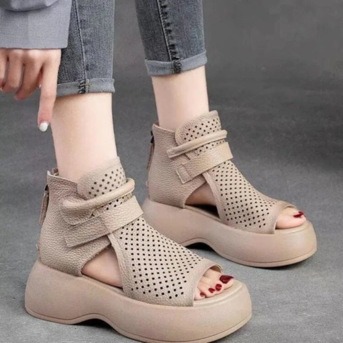 Chunky Comfort Support Sandals - Orthopedic Sandals - Wild Eye Vision