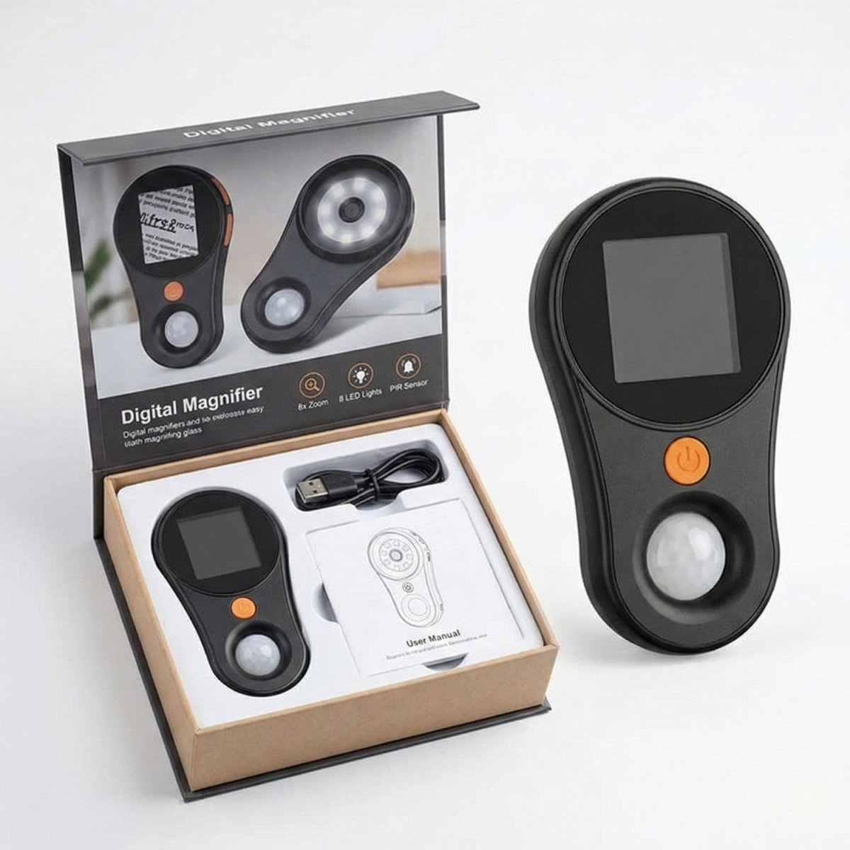 Compact Digital Magnifying Glass - Magnifying Glasses - Wild Eye Vision