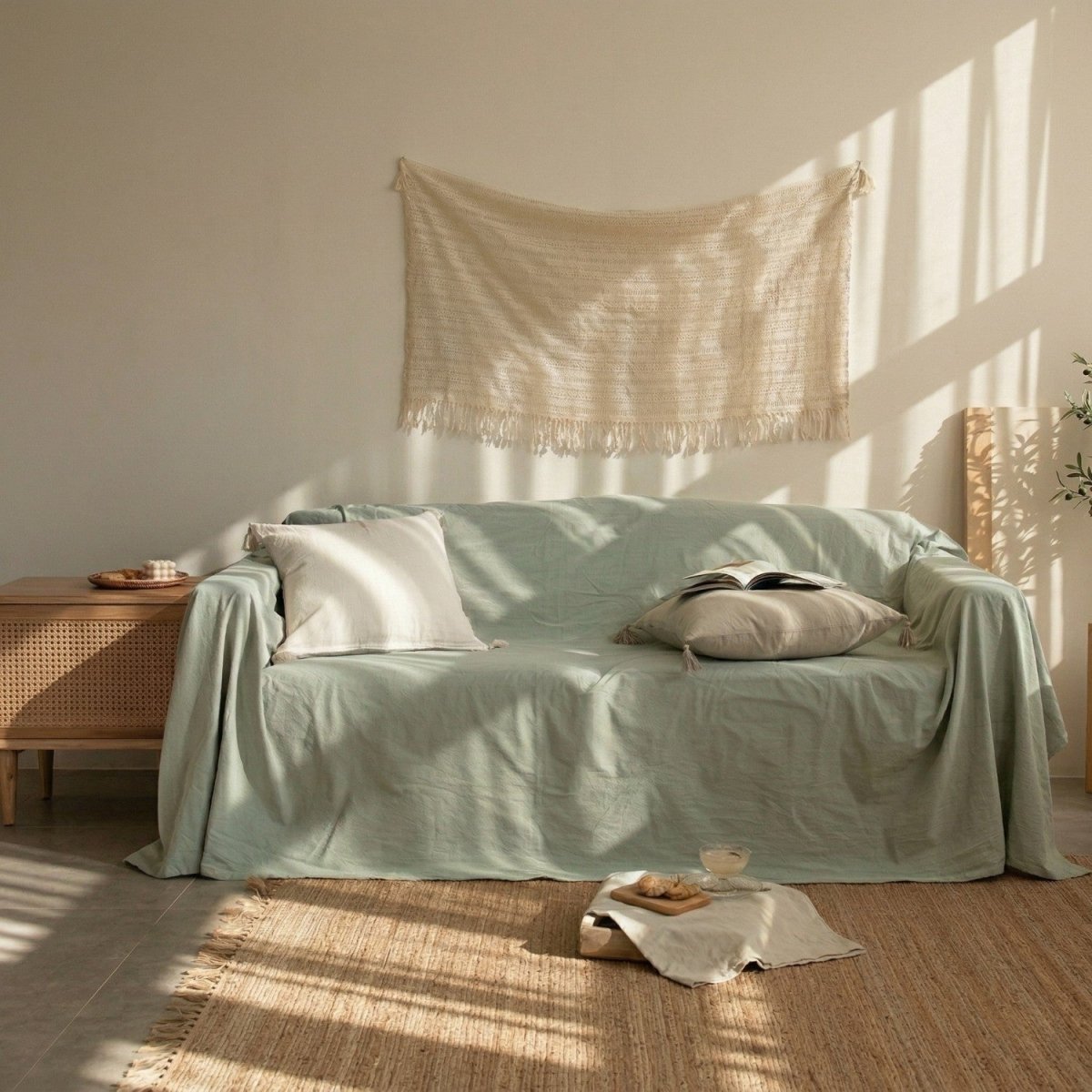 Cotton Sofa Cover Slipcover - Sofa Cover - Wild Eye Vision