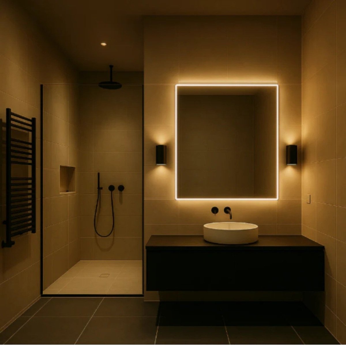 Dimmable Plug In LED Night Light - Bedside Lamp - Wild Eye Vision