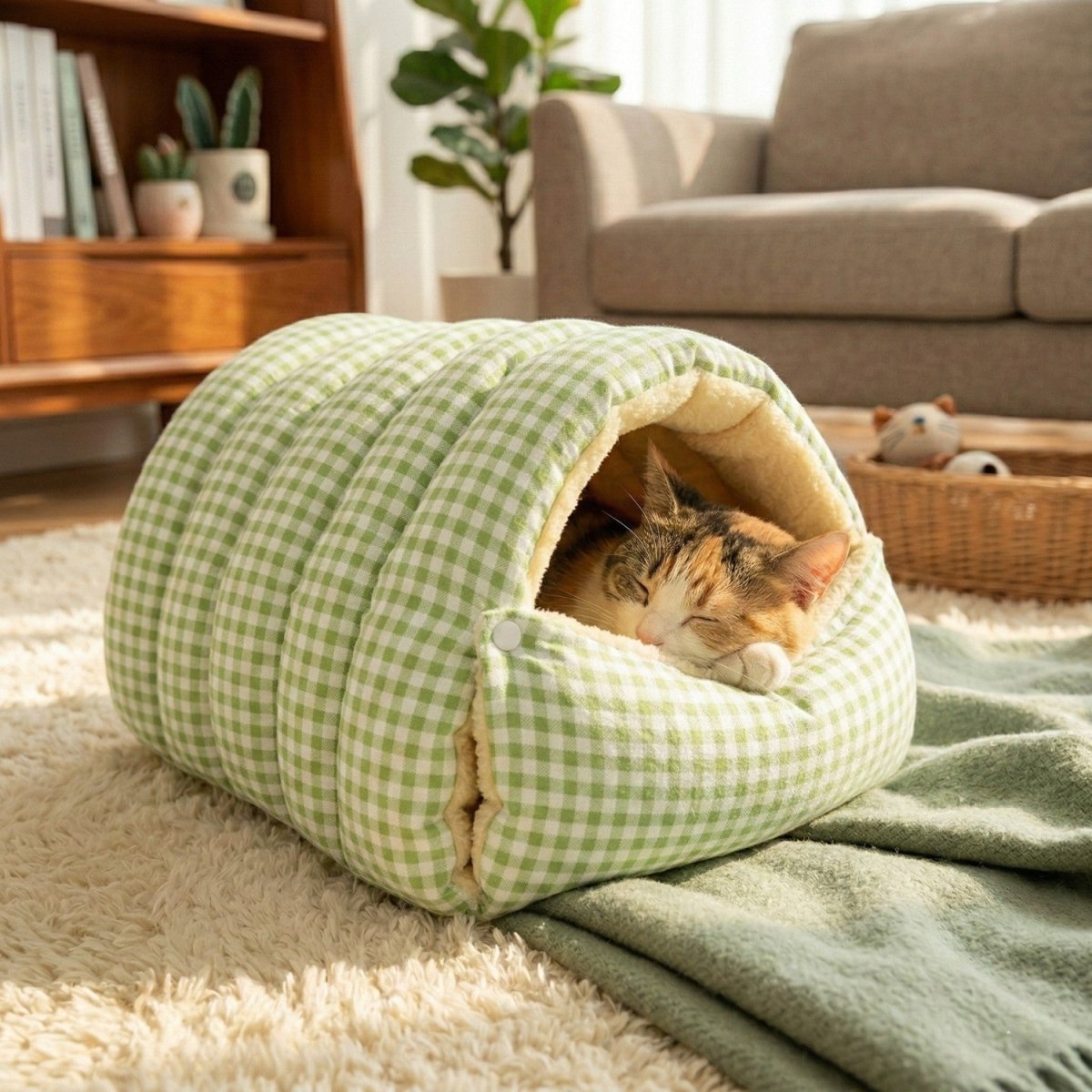 Double - Sided Cat Shelter Bed - Cat Shelter - Wild Eye Vision