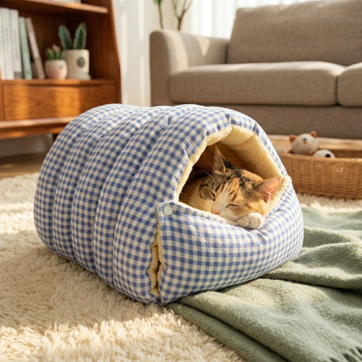 Double - Sided Cat Shelter Bed - Cat Shelter - Wild Eye Vision