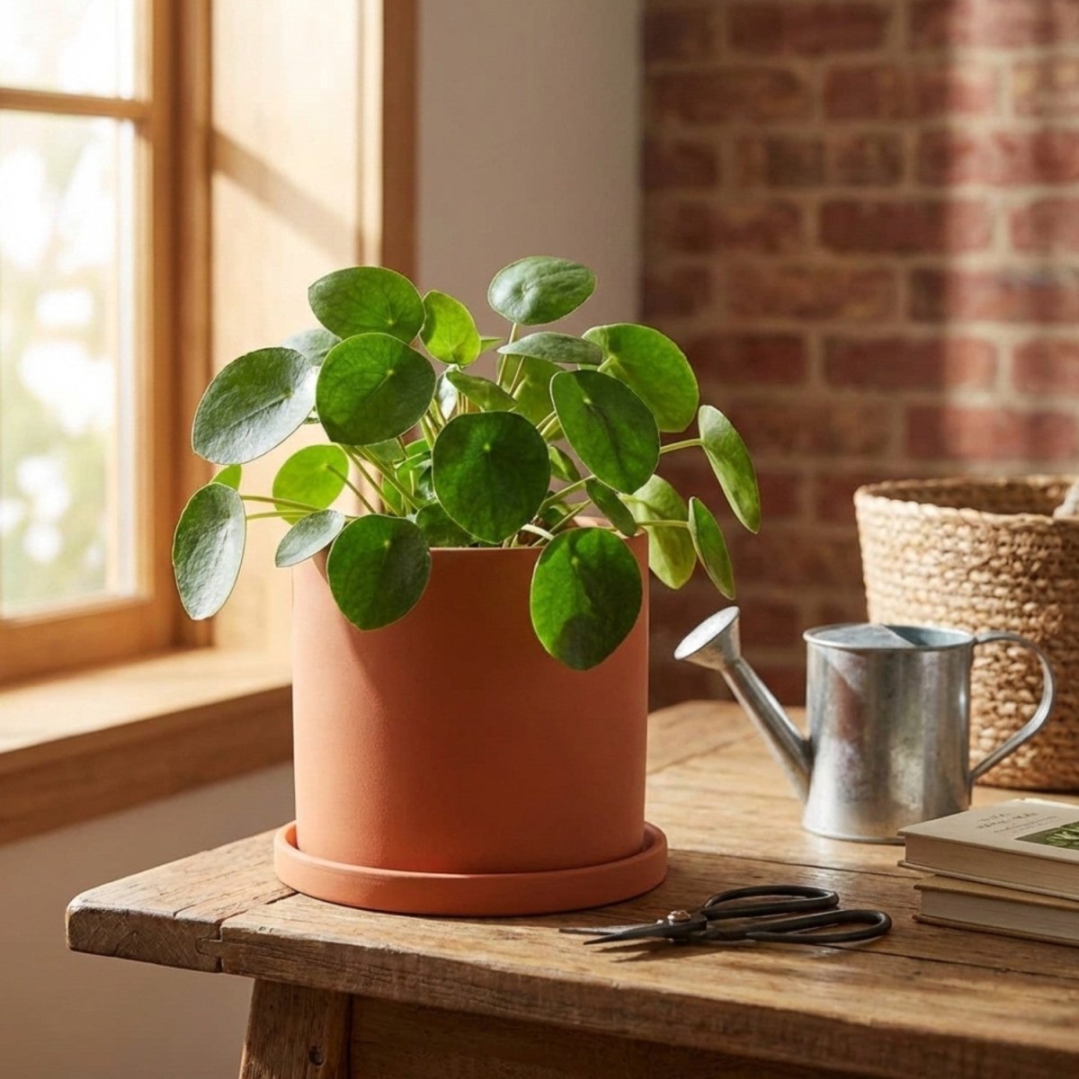 Elegant Ceramic Flowerpot with Saucer - Flowerpot - Wild Eye Vision