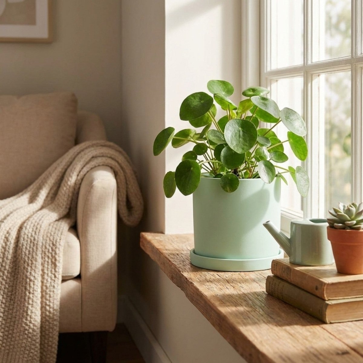Elegant Ceramic Flowerpot with Saucer - Flowerpot - Wild Eye Vision