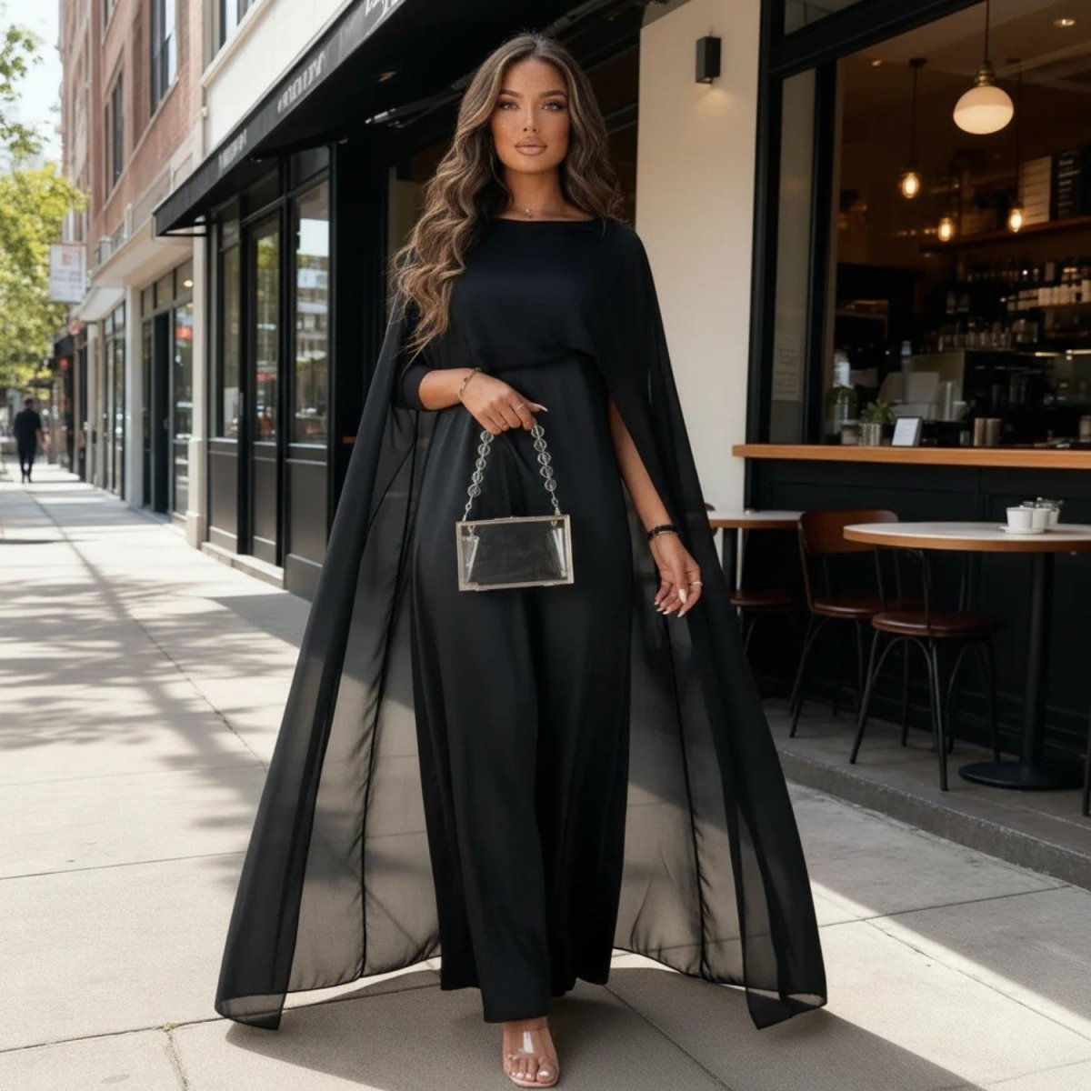 Elegant Satin Maxi Dress - Maxi Dress - Wild Eye Vision