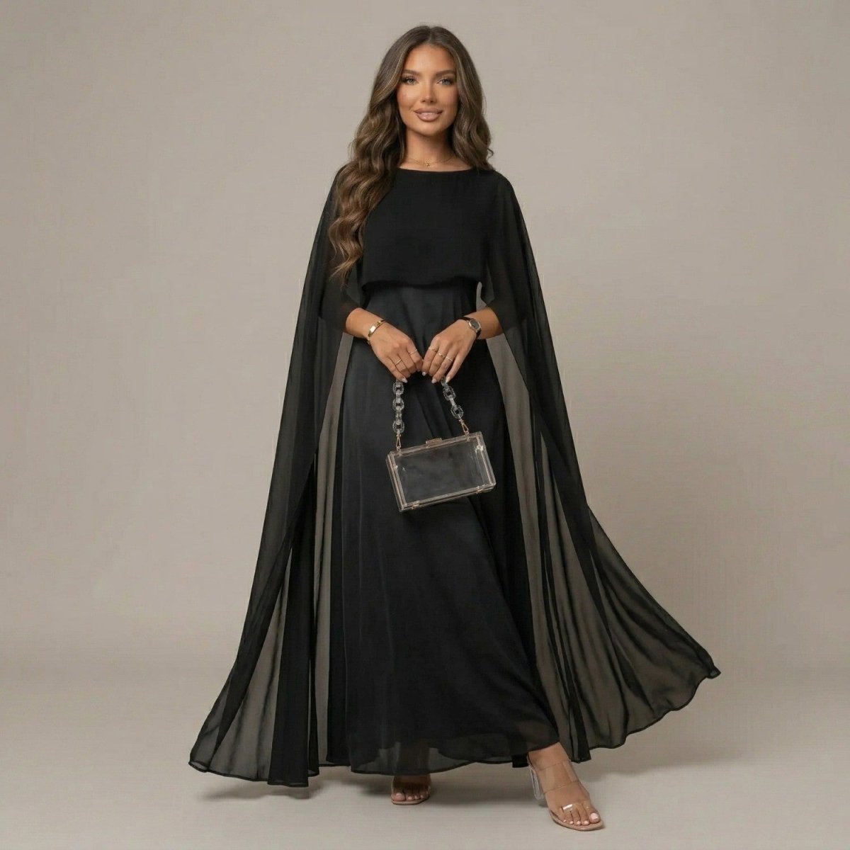 Elegant Satin Maxi Dress - Maxi Dress - Wild Eye Vision