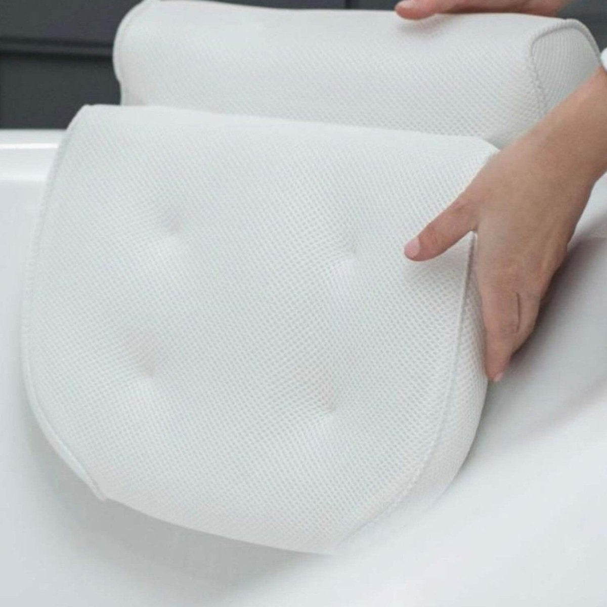Ergonomic Bath Pillow for Neck and Shoulder Support - Bath Pillow - Wild Eye Vision