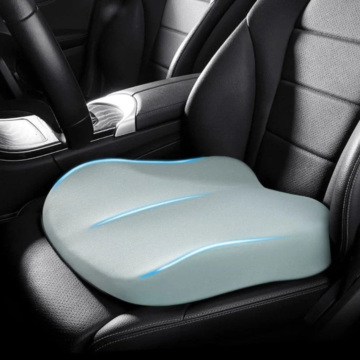 Ergonomic Car Seat Cushion for Comfort and Visibility - Car Seat Cushion - Wild Eye Vision