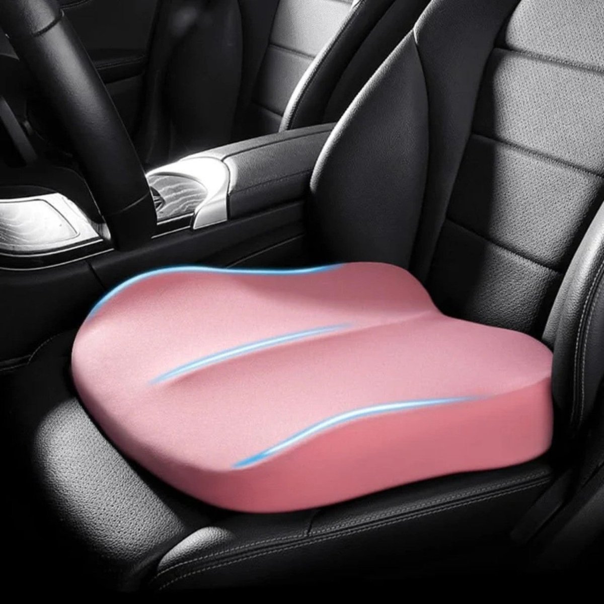 Ergonomic Car Seat Cushion for Comfort and Visibility - Car Seat Cushion - Wild Eye Vision