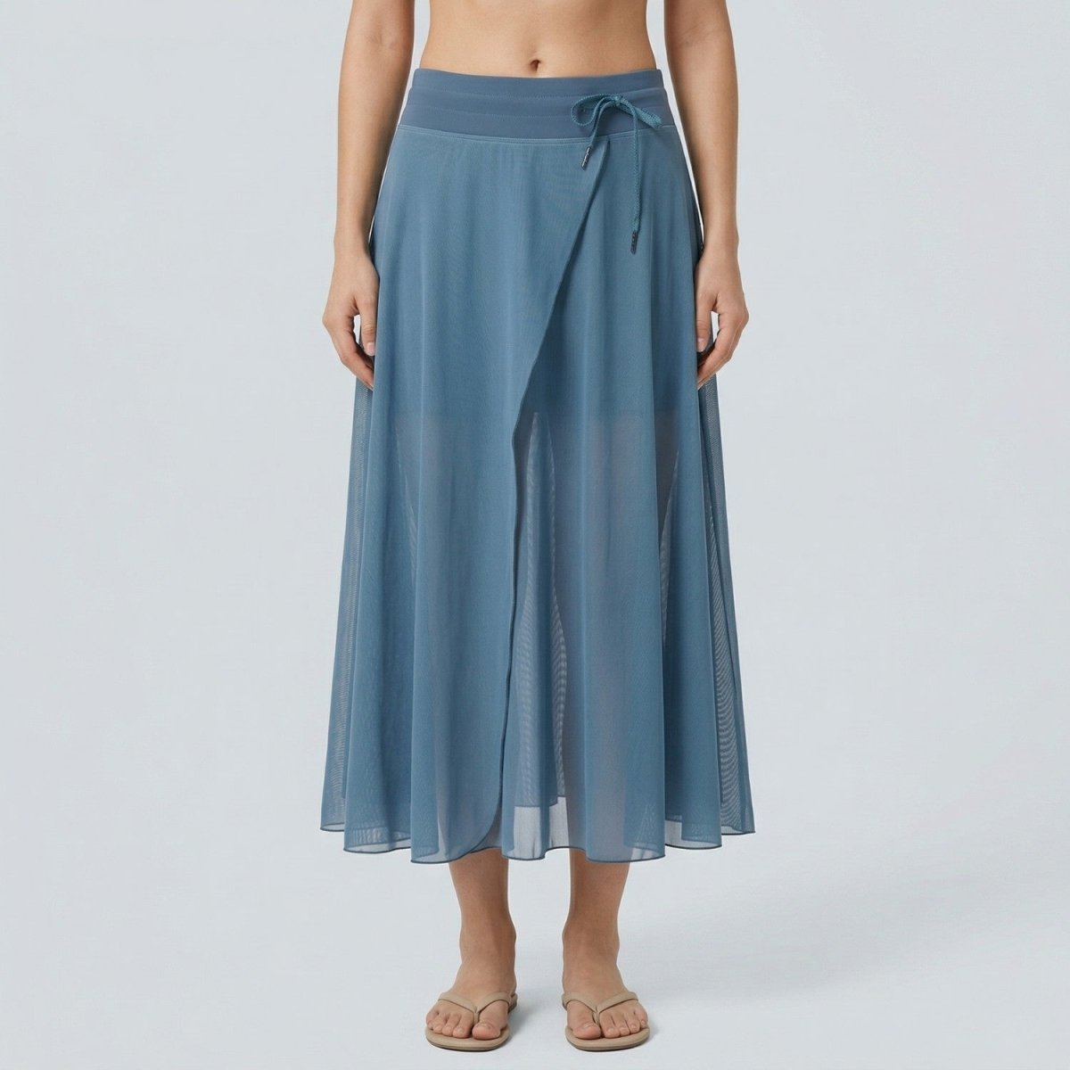 Flowing High Waist Midi Skirt - Skirt - Wild Eye Vision