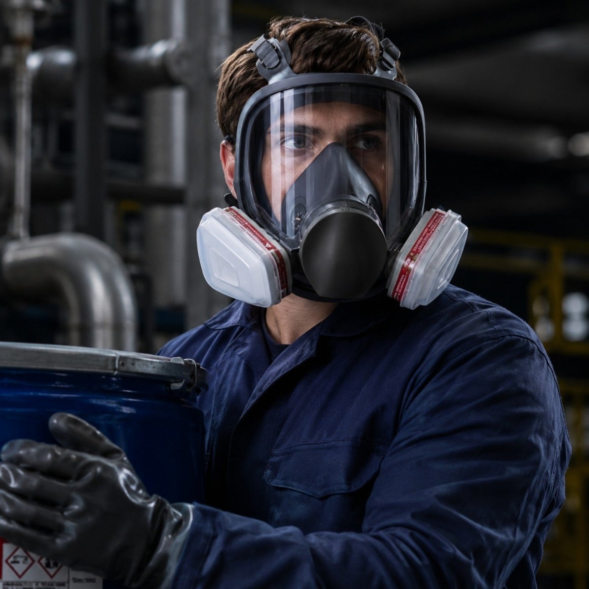 Full Face Gas Respirator Mask - Gas Mask - Wild Eye Vision