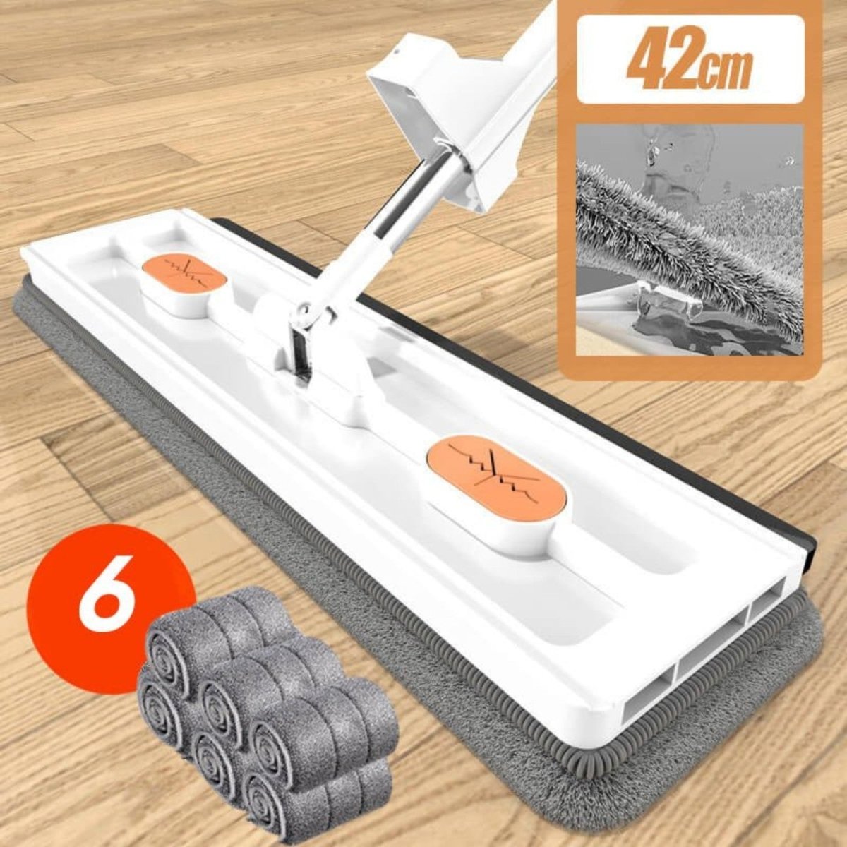 Hands - Free Smart Mop for Effortless Cleaning - Cleaning Mop - Wild Eye Vision