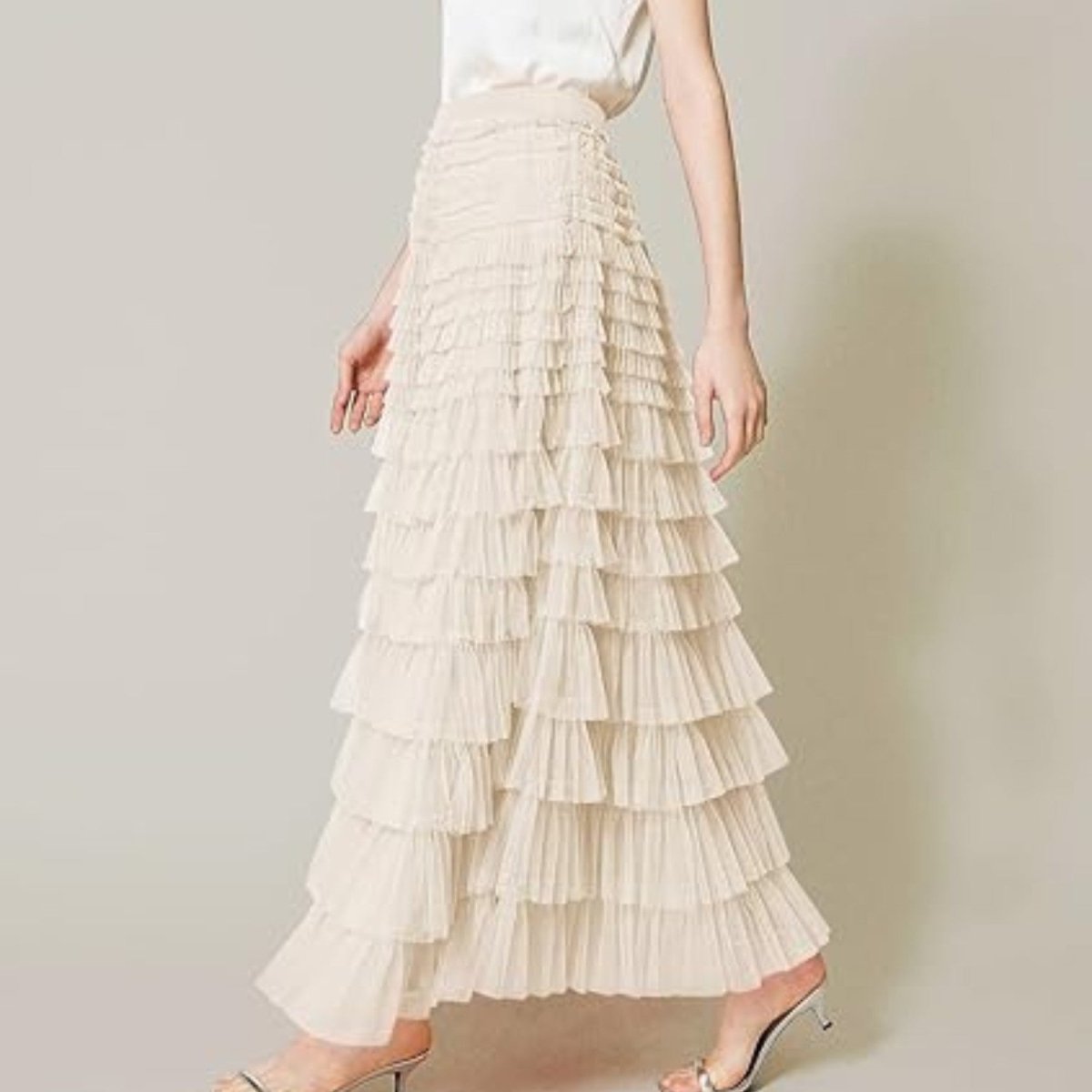 Layered Tulle Maxi Skirt - Skirt - Wild Eye Vision