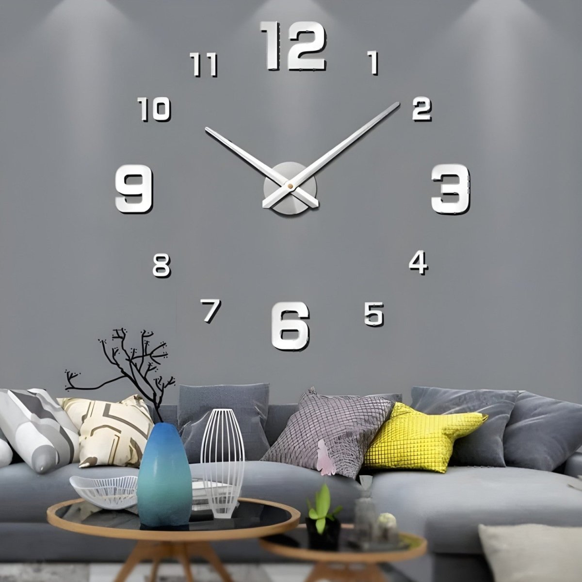 Modern Large Decorative Wall Clock - Wall Clock - Wild Eye Vision