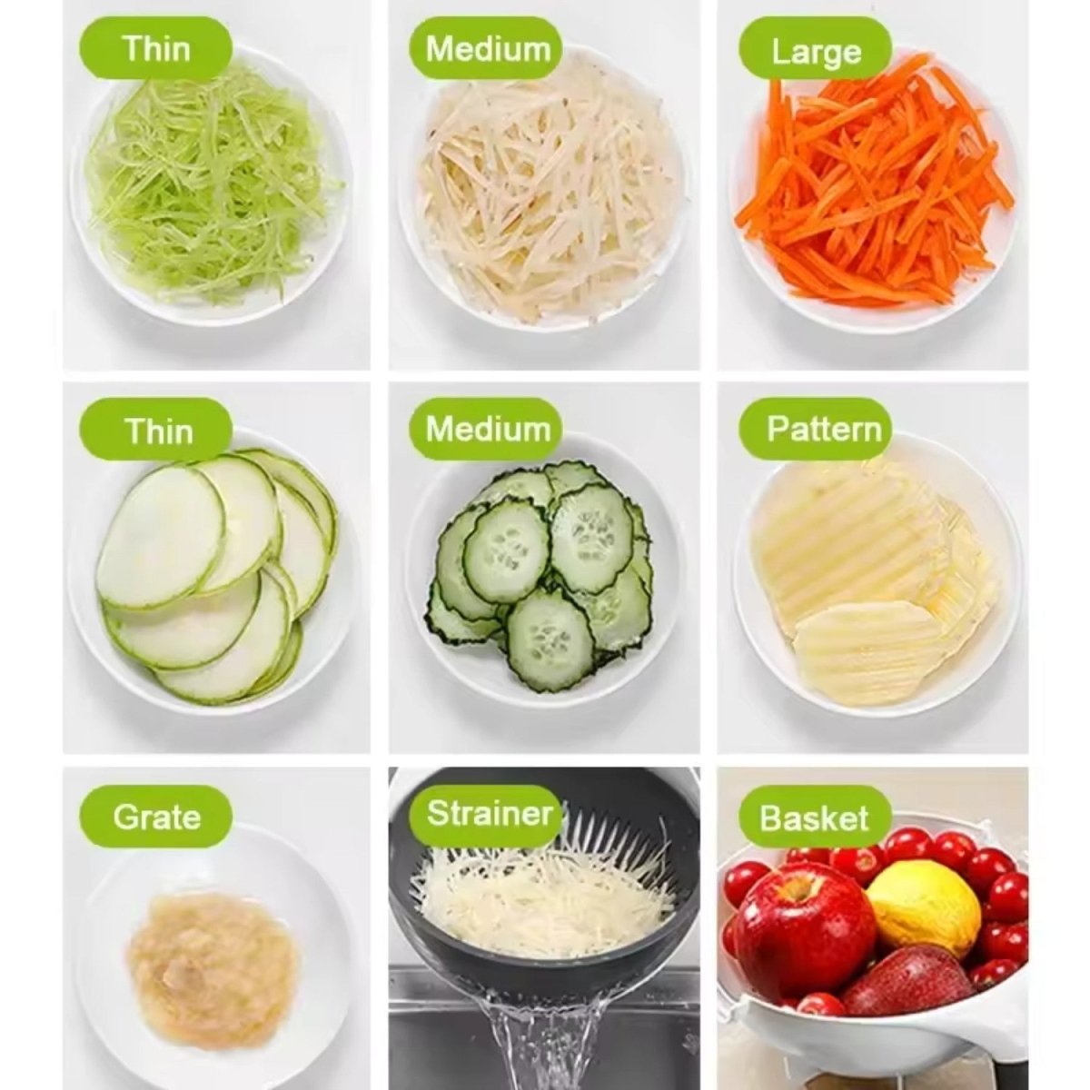 Multifunctional Vegetable Slicer - Vegetable Slicer - Wild Eye Vision