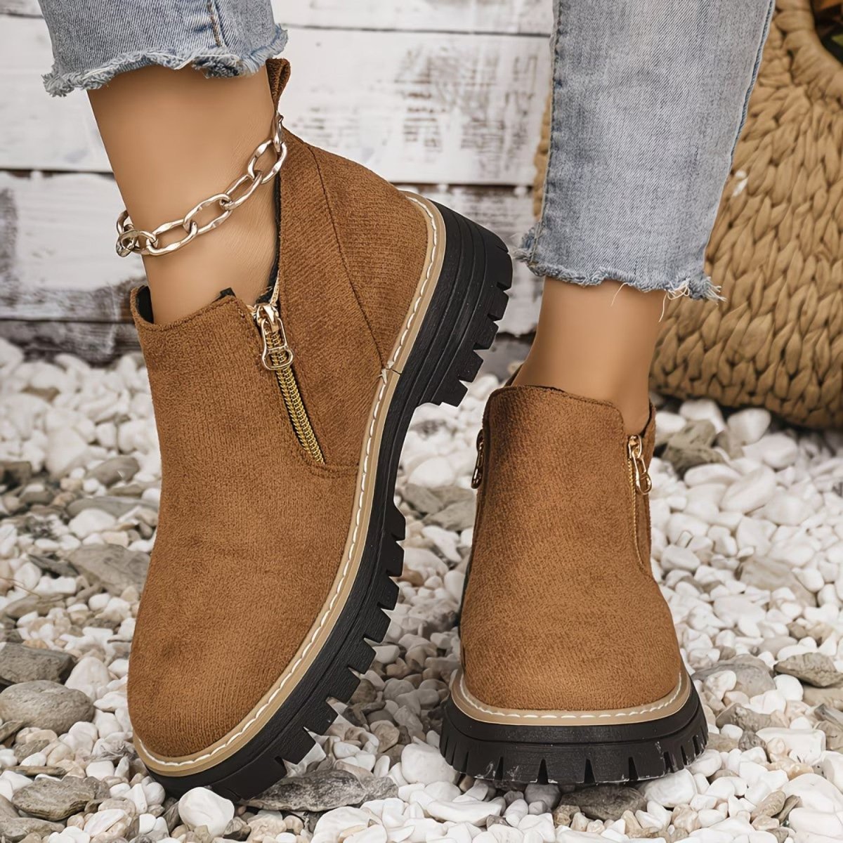 Orthopedic Ankle Boots for Comfort - Orthopedic Ankle Boots - Wild Eye Vision