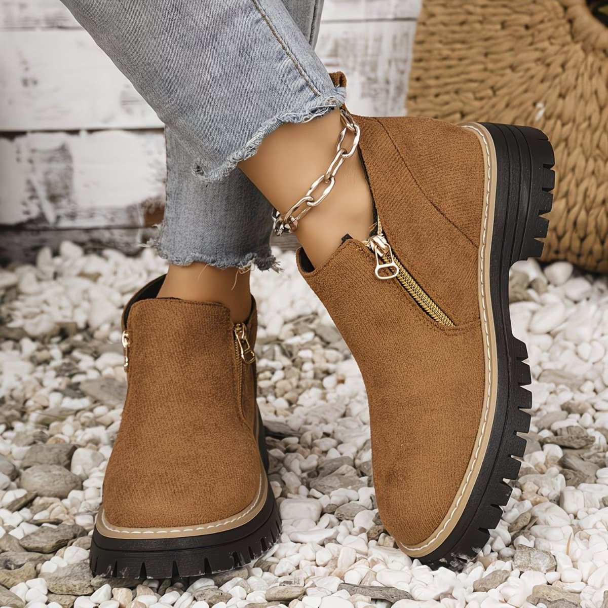Orthopedic Ankle Boots for Comfort - Orthopedic Ankle Boots - Wild Eye Vision