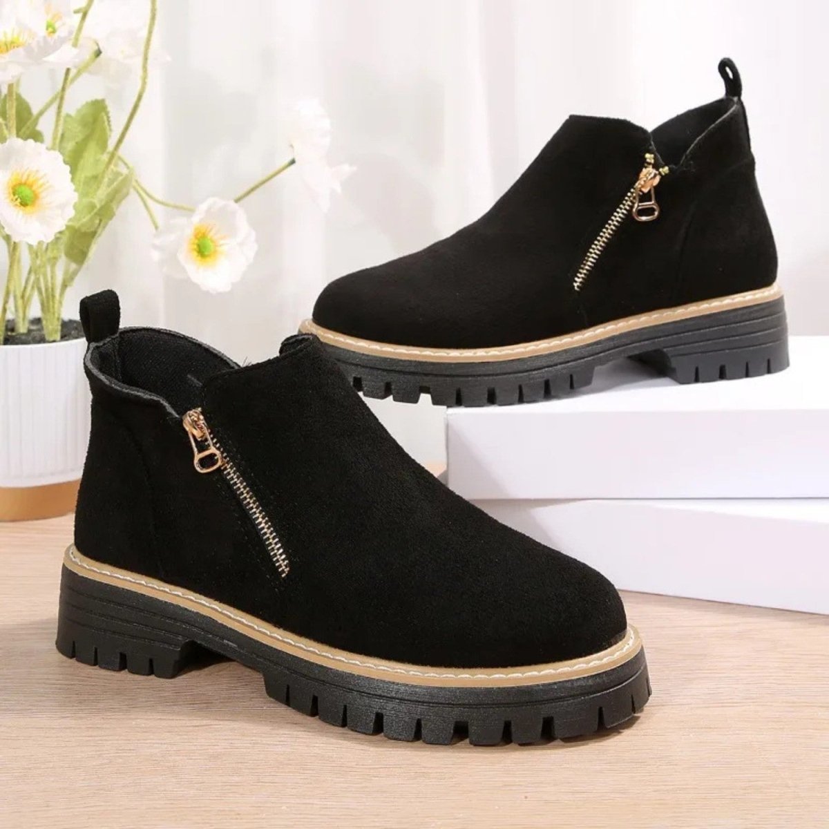 Orthopedic Ankle Boots for Comfort - Orthopedic Ankle Boots - Wild Eye Vision