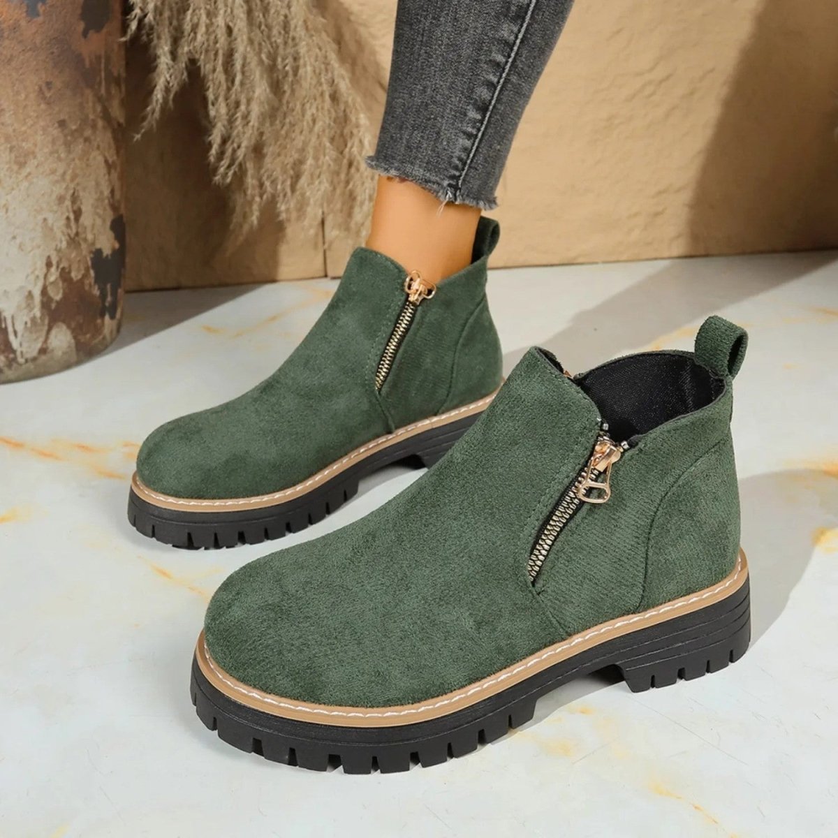Orthopedic Ankle Boots for Comfort - Orthopedic Ankle Boots - Wild Eye Vision