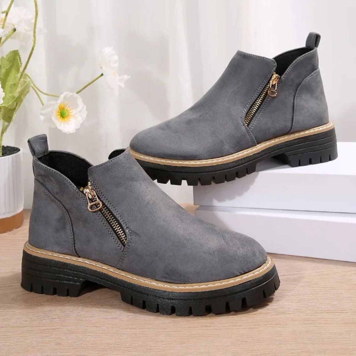 Orthopedic Ankle Boots for Comfort - Orthopedic Ankle Boots - Wild Eye Vision