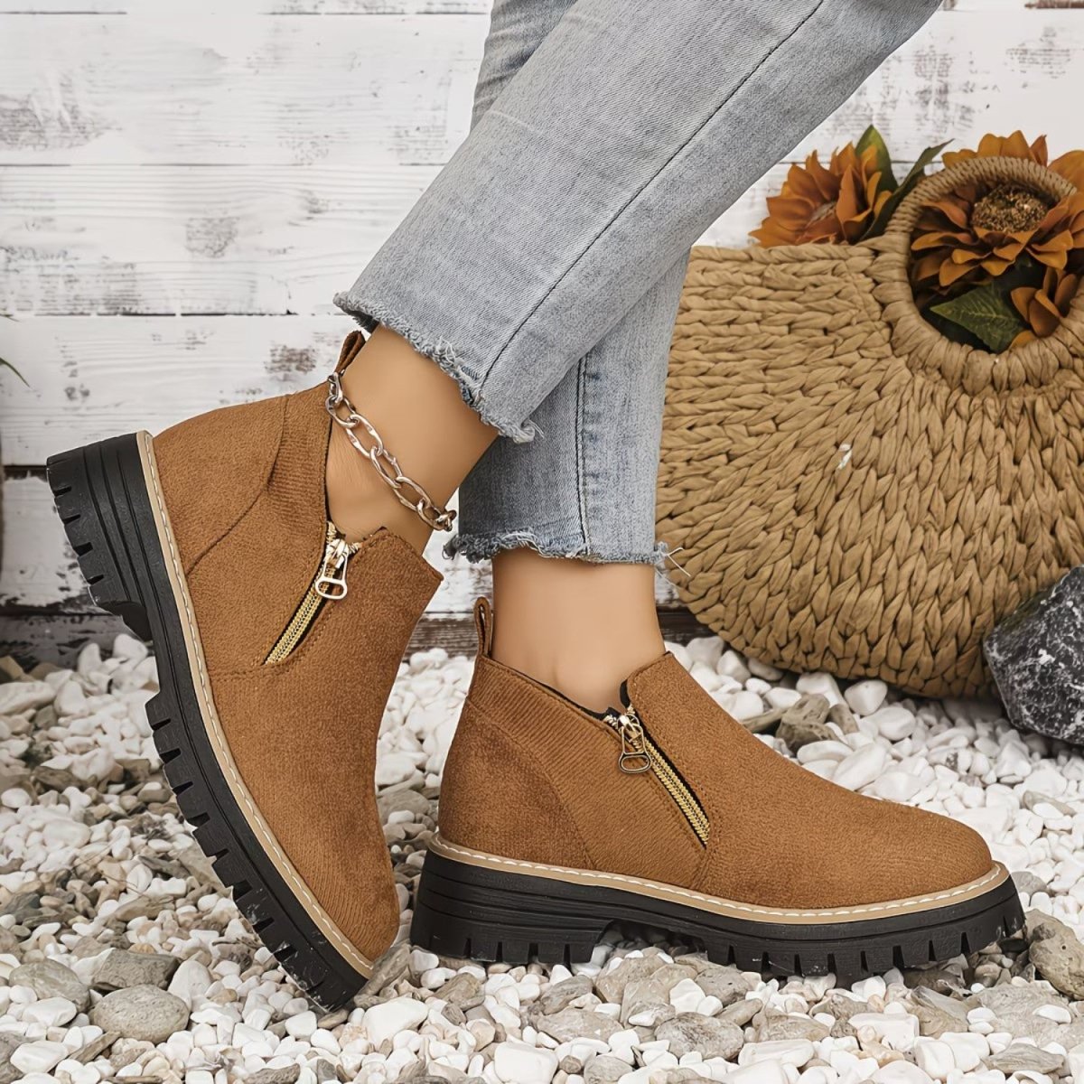 Orthopedic Ankle Boots for Comfort - Orthopedic Ankle Boots - Wild Eye Vision