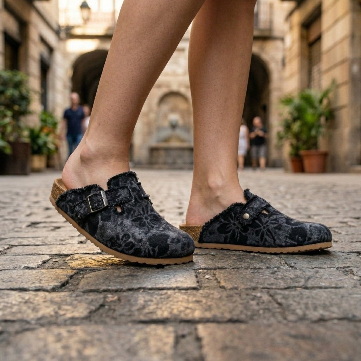 Plush Buckle Comfort Slippers - Orthopedic Slippers - Wild Eye Vision
