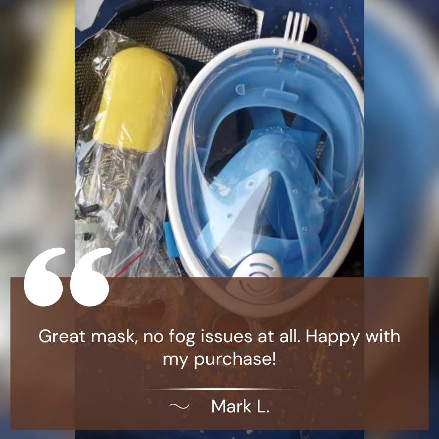 Pro - Grade Snorkel Mask - Snorkel Mask - Wild Eye Vision