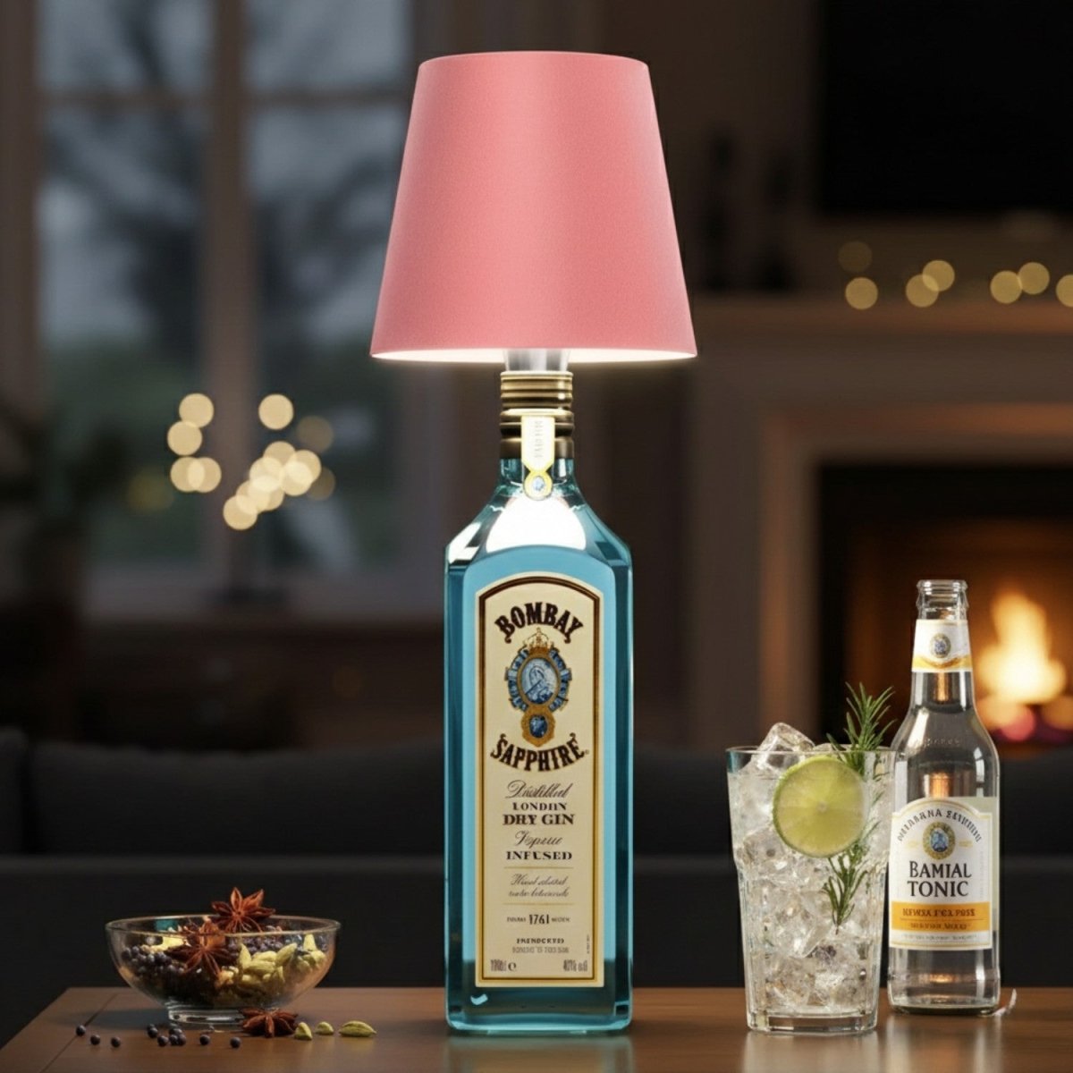 Rechargeable Wireless Bottle Lamp - Bottle Lamp - Wild Eye Vision