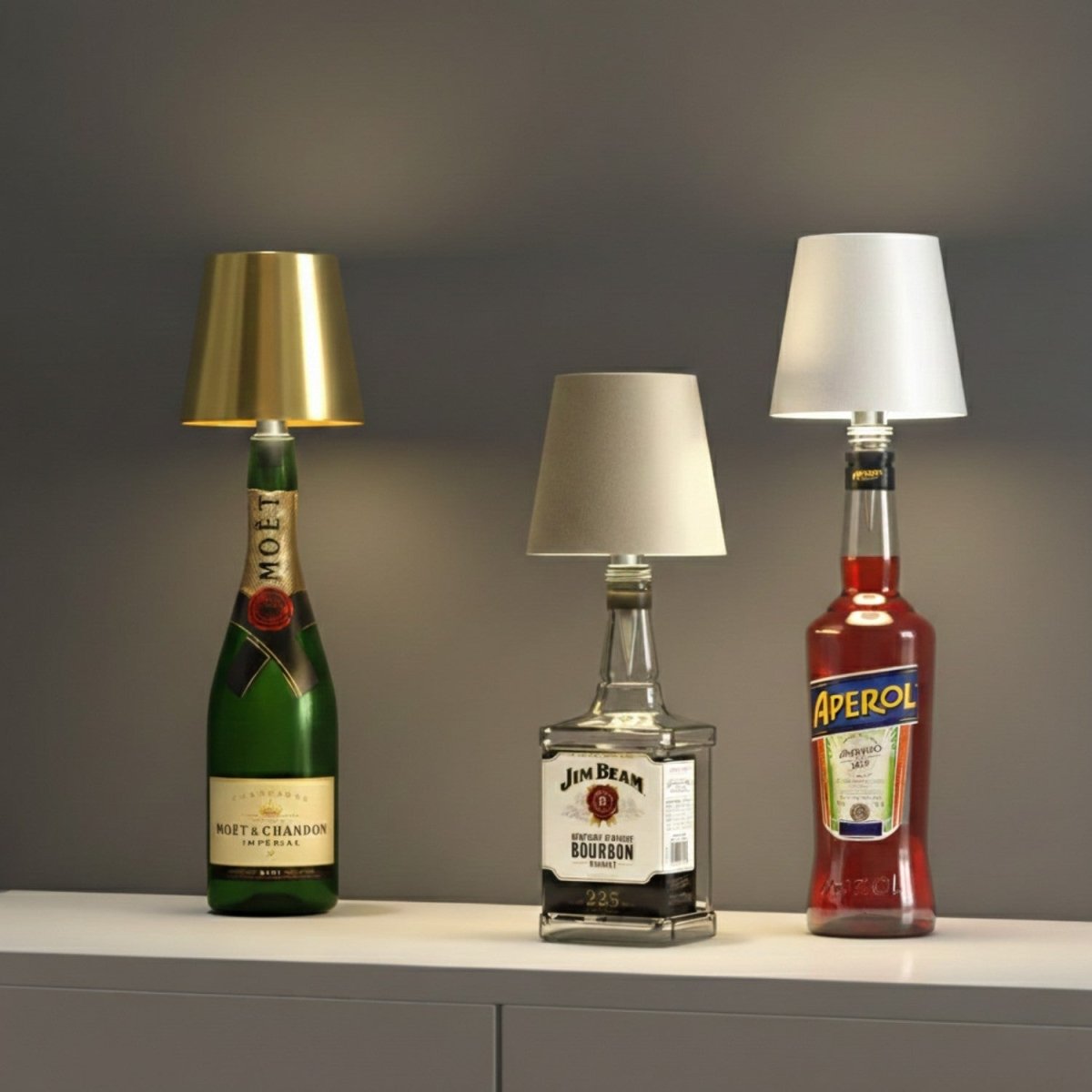 Rechargeable Wireless Bottle Lamp - Bottle Lamp - Wild Eye Vision