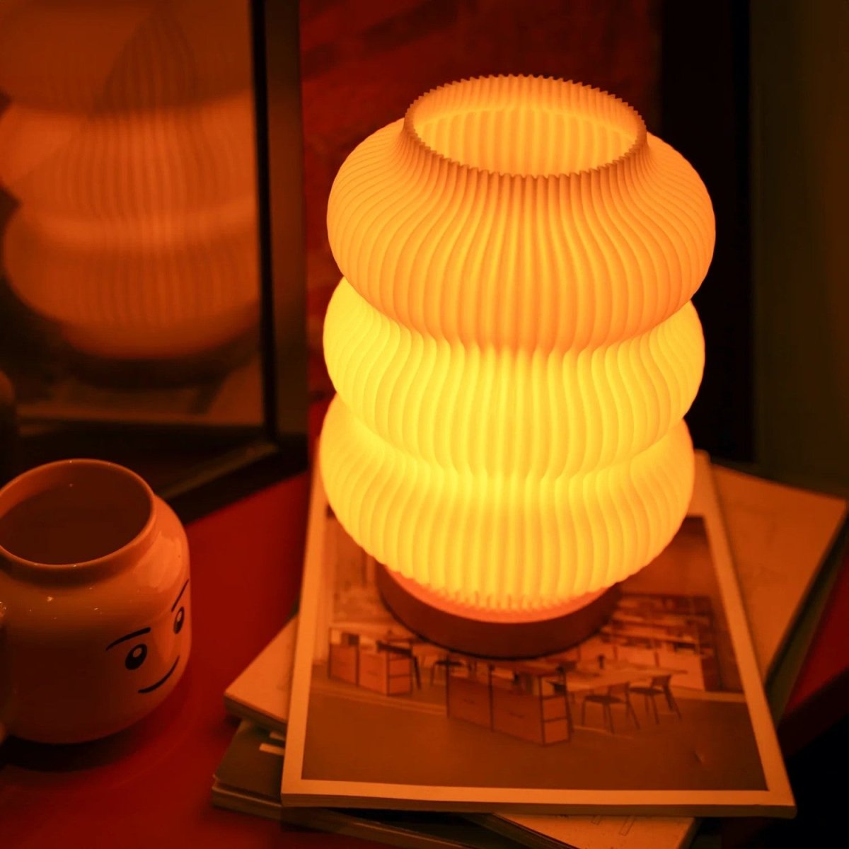 Rounded Glow Table Lamp - Table Lamp - Wild Eye Vision
