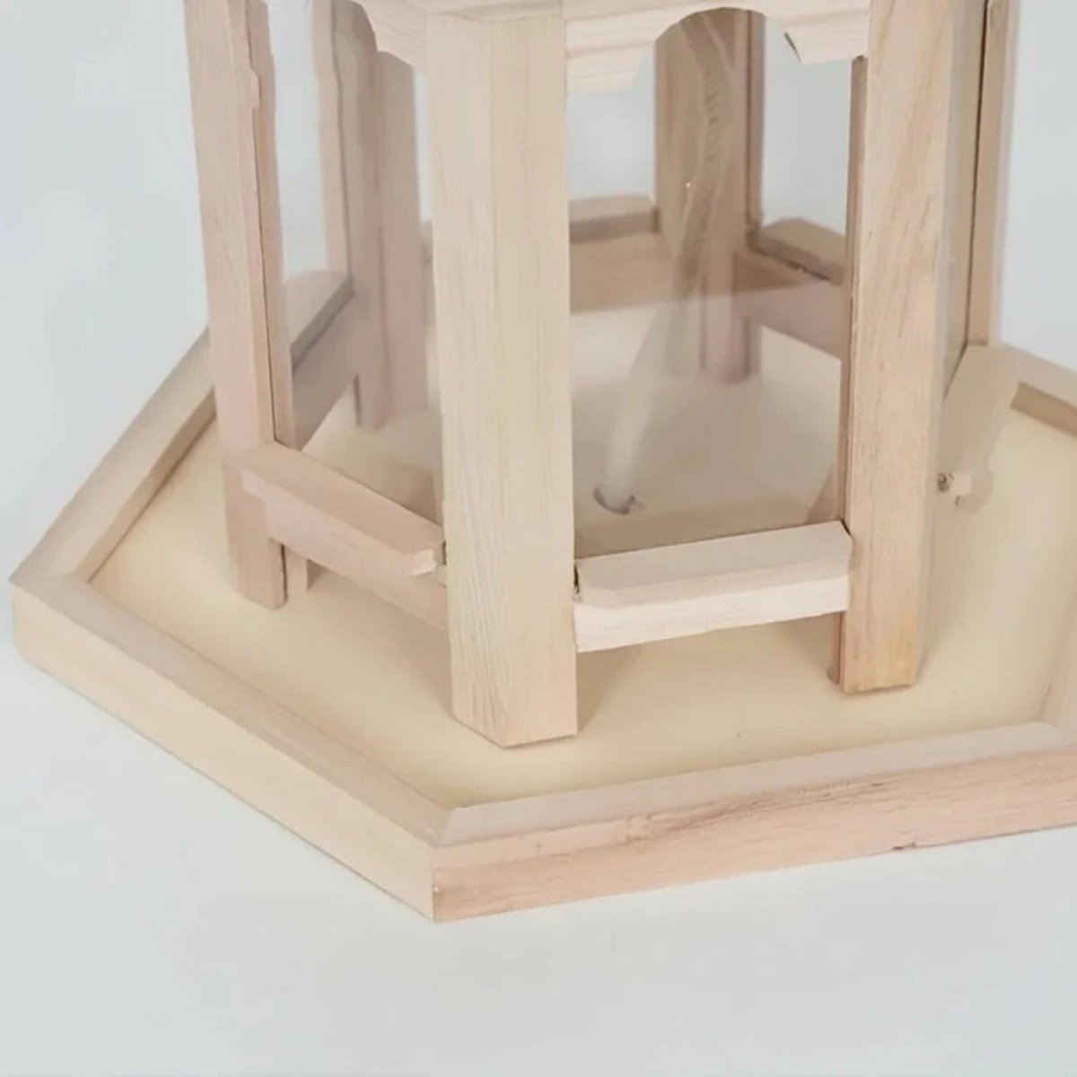 Rustic Wooden Birdhouse with Water System - Bird House - Wild Eye Vision