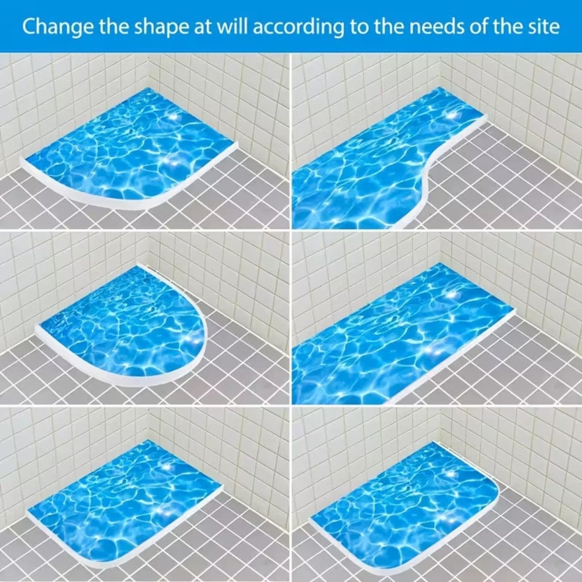 Shower Water Retention Barrier - Water Retention Barrier - Wild Eye Vision