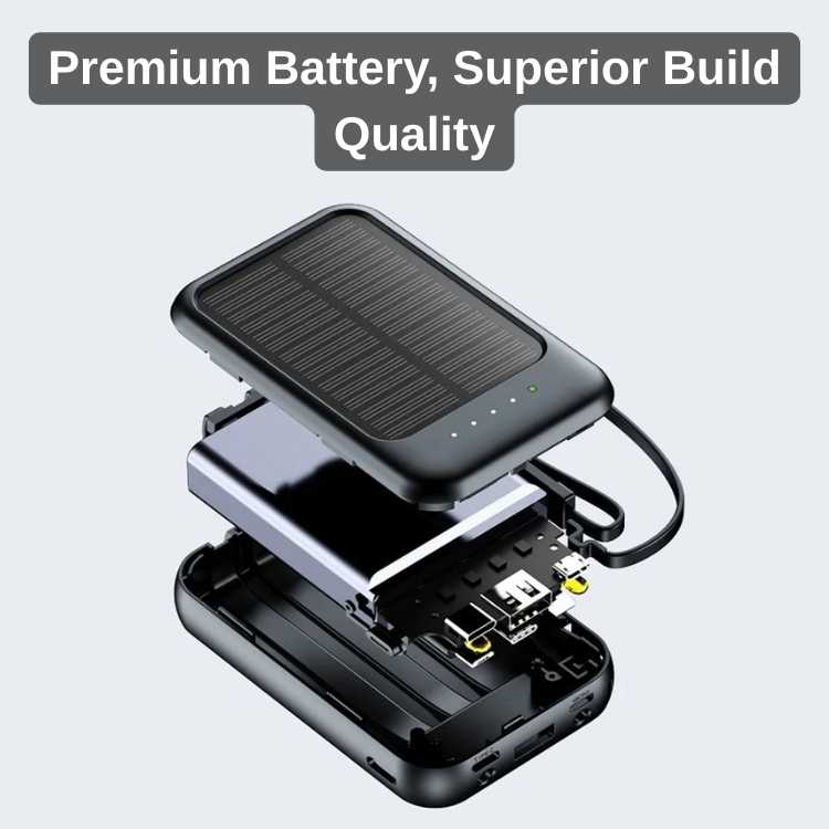 Solar PowerPack 50000mAh - Solar Power Bank - Wild Eye Vision