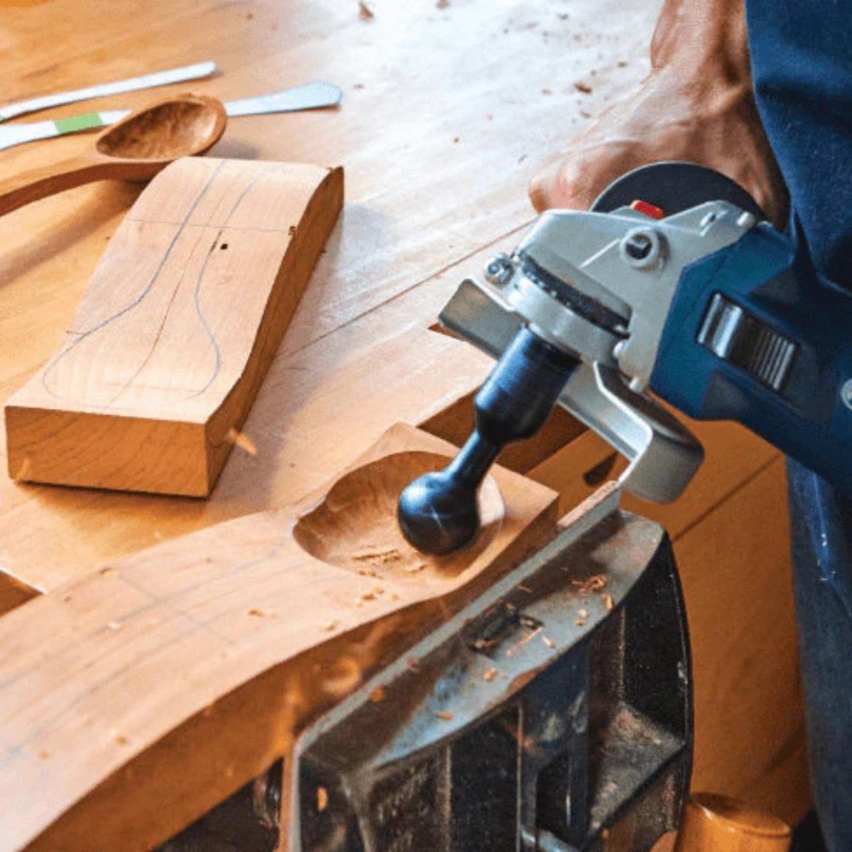 Spherical Wood Groove Tool - Wood Grooving Tool - Wild Eye Vision
