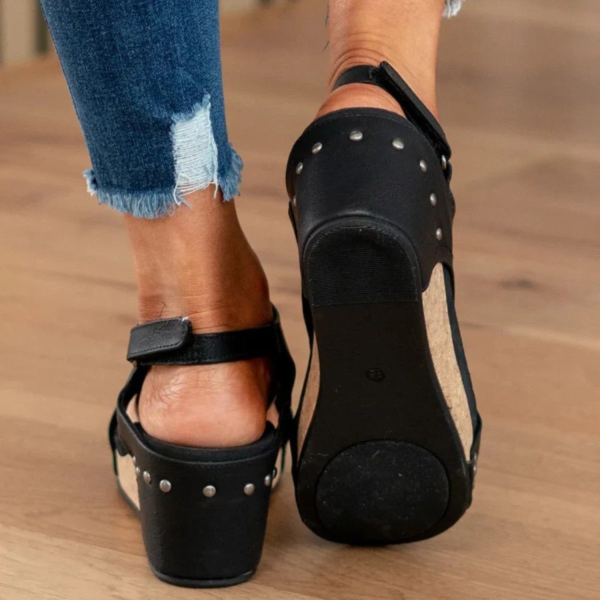 Supportive Wedge Comfort Sandals - Orthopedic Sandals - Wild Eye Vision