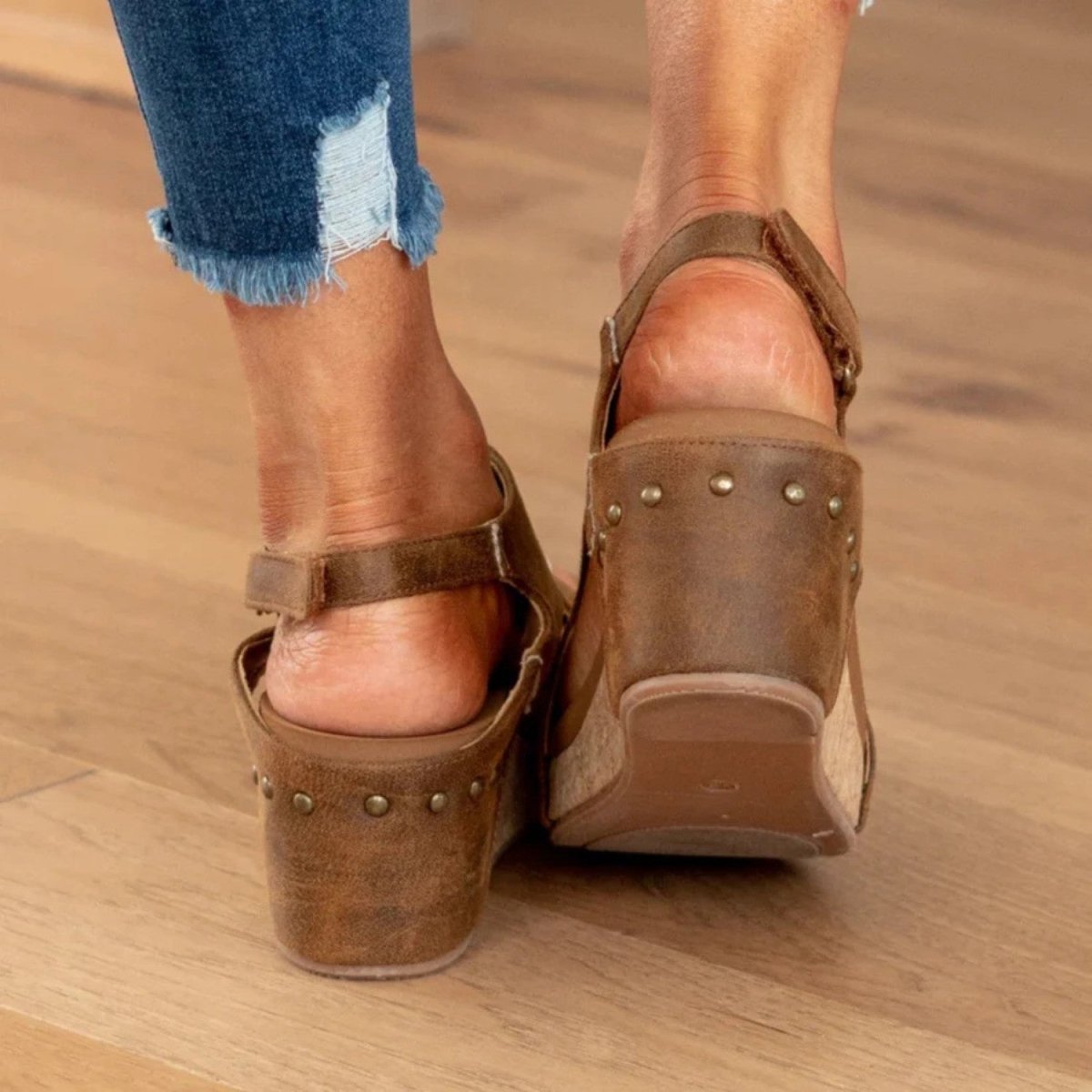 Supportive Wedge Comfort Sandals - Orthopedic Sandals - Wild Eye Vision