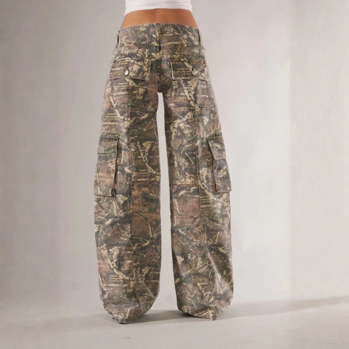 Unisex Camo Cargo Pants - Camo Cargo Pants - Wild Eye Vision