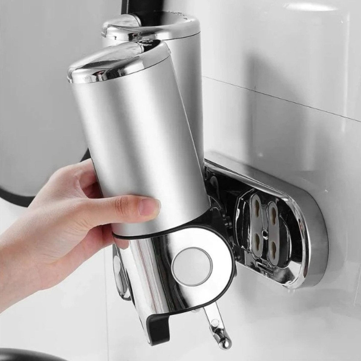 Wall - Mounted Stainless Steel Soap Dispenser - Soap Dispenser - Wild Eye Vision