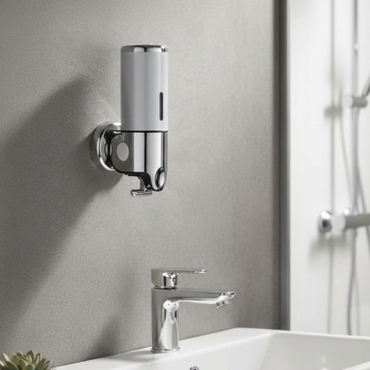 Wall - Mounted Stainless Steel Soap Dispenser - Soap Dispenser - Wild Eye Vision