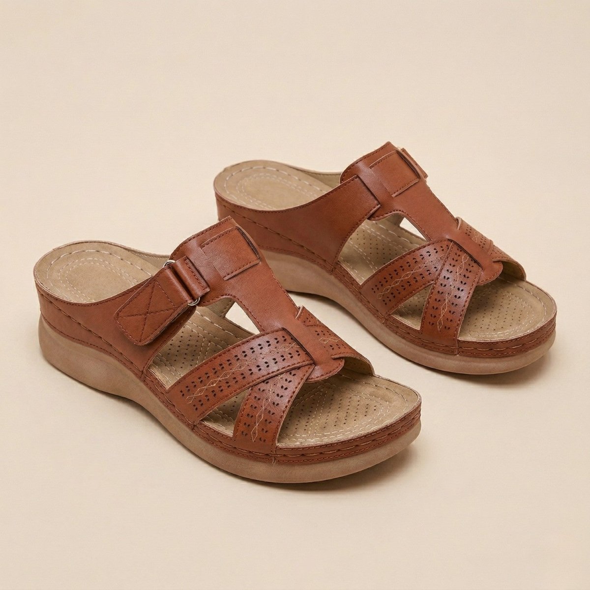 Wedge Arch Support Sandals - Orthopedic Sandals - Wild Eye Vision