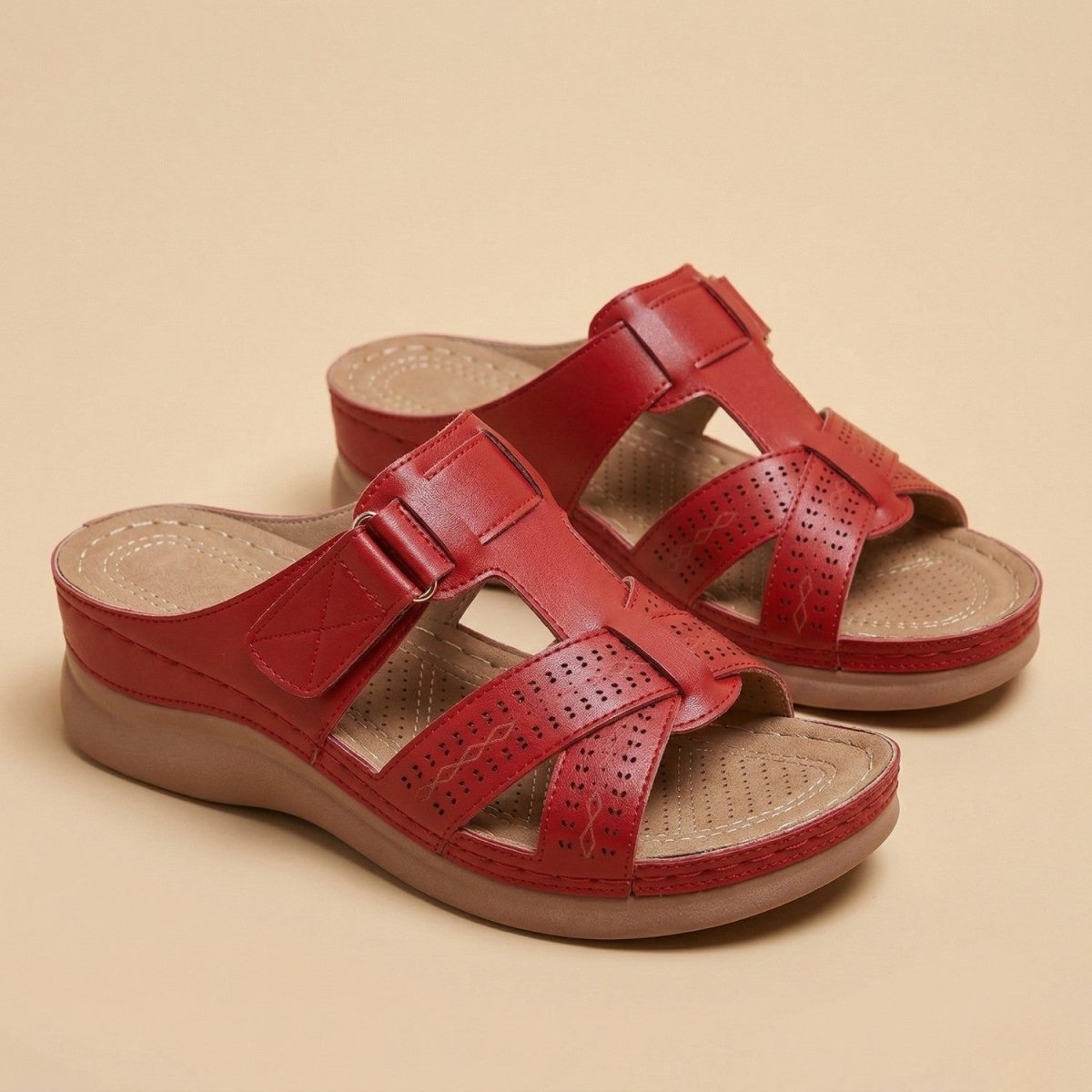 Wedge Arch Support Sandals - Orthopedic Sandals - Wild Eye Vision