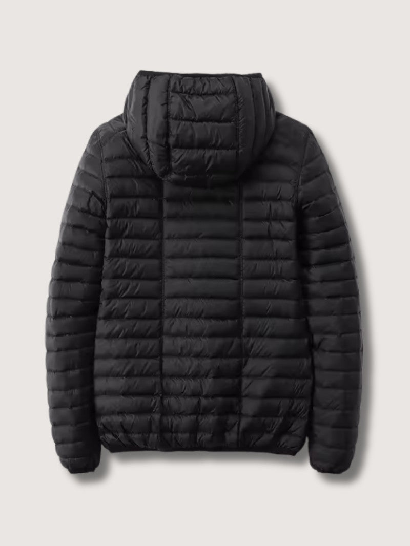 Women’s Reversible Hooded Transitional Jacket - Women's Puffer Jacket - Wild Eye Vision